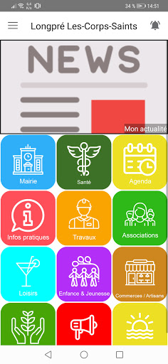 Android application Longpré Les-Corps-Saints screenshort