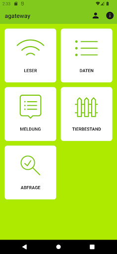 Android application agateway screenshort
