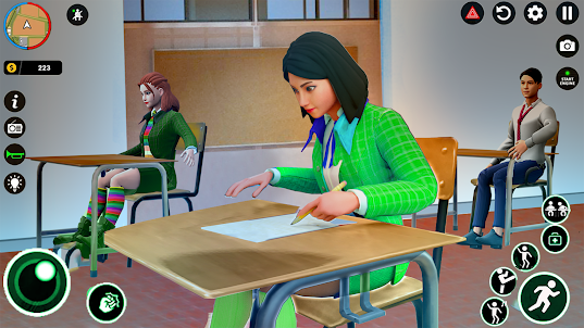 School Simulator Girl Virtual