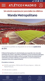 Atlético de Madrid Capture d'écran