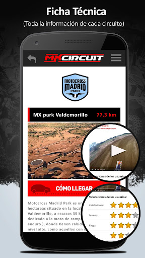 MXcircuit - App Motocross Screen 3