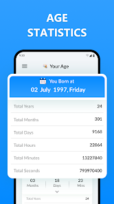 Screenshot 3 Calculadora de Edad Cumpleaños android