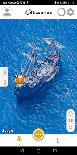 Android application Tabadventures screenshort