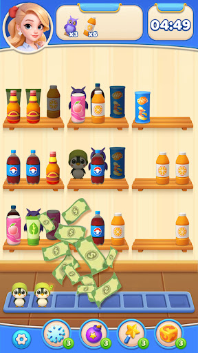 Shelf Sort: Goods Sort & Pack Screen 2