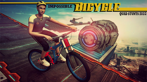 Android application Impossible Bicycle Quad Stunts screenshort