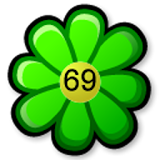 Flower battery widget icon