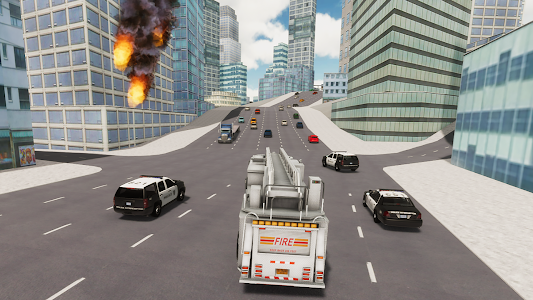 Fire Truck Driving Simulator Unknown