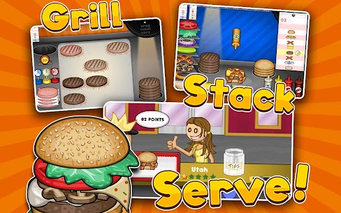Papa’s Burgeria APK [August-2022] [MOD Features	Free purchase] 2