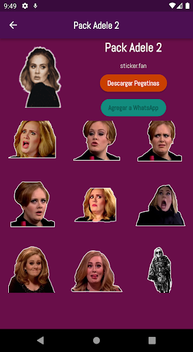 Adele Stickers