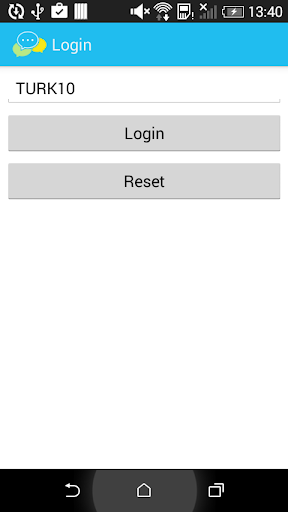 Android application NIIR Appointment Manager screenshort