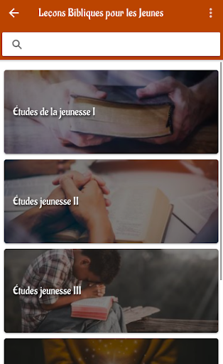 Etudes bibliques pour ados Screen 2