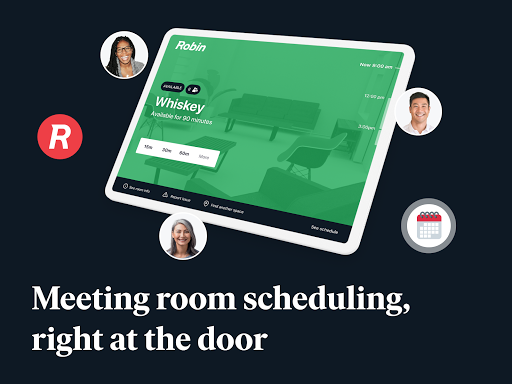 Android application Robin - Meeting room display screenshort
