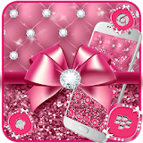 Luxury Pink Bowknot Theme icon