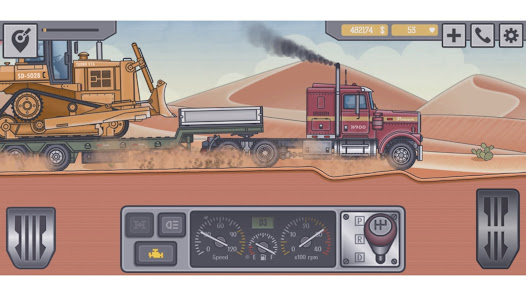 Trucker Ben Truck Simulator APK v4.7 MOD (Unlimited Money) Gallery 2