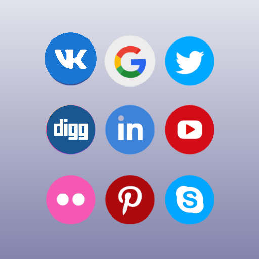 All in One Social Media App logo