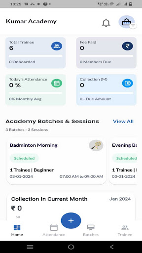Android application DronaHub screenshort