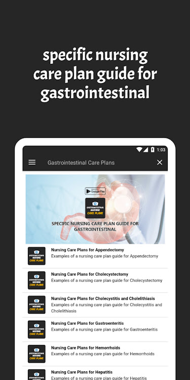 Gastrointestinal Care Plans - 2.3 - (Android)