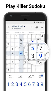 Killer Sudoku by Sudoku.com - Free Number Puzzles 1.8.0 APK screenshots 1