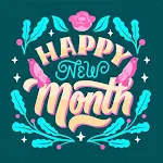 Cover Image of Download Happy new month - happy new month wishes 1.0.1 APK