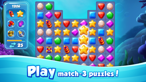 Aqua Blast: Fish Matching 3 Puzzle & Ball Blast  screenshots 4