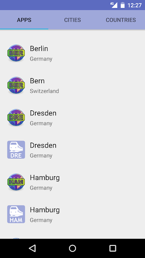 Android application Topobyte Apps screenshort