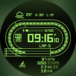 Icon image JJ Running Track Watchface