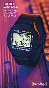 CASIO Data Bank Watch Face Google Play