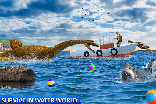 Sea Monster City Dinosaur Game Screen 3