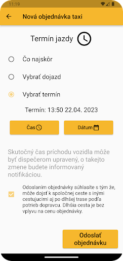 Viva Taxi Slovensko Screen 3