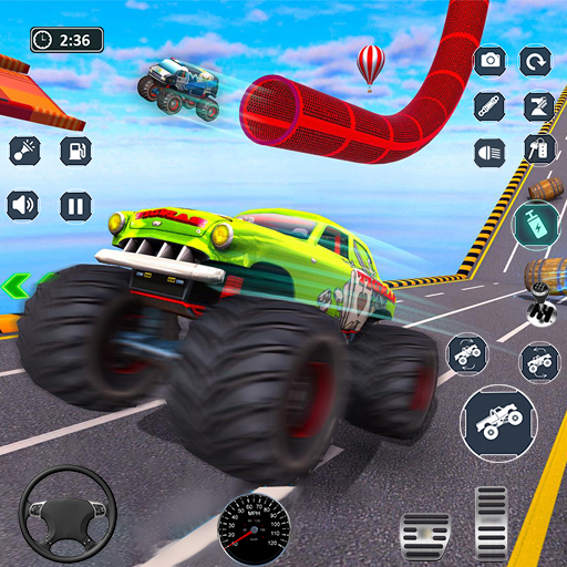 Monster Truck Stunt Game