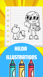 Hilda Coloring