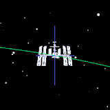 ISS Pointer 3D icon