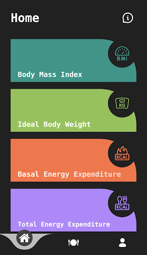 Android application Health Meter screenshort