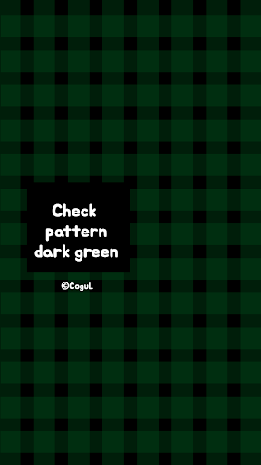 Android application 카카오톡 테마 - 치크체크_다크그린 screenshort