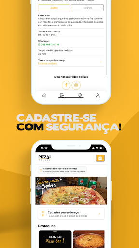Pizza Bar Screen 2