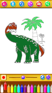 Coloring Dinosauruz game