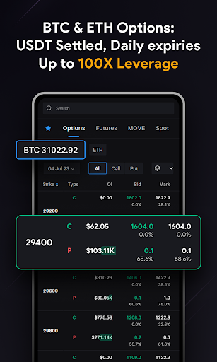 Delta Exchange: Crypto Trading Screen 3