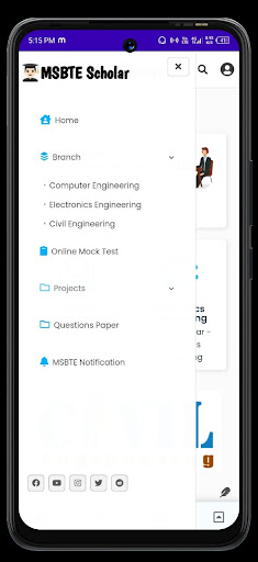 MSBTE Scholar Screen 3
