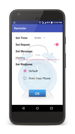 Reminder Screen 2