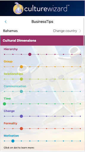 CultureWizard Mobile Screen 2