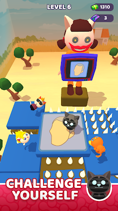 Kitties Match: Do Not Fall - Screenshot 1