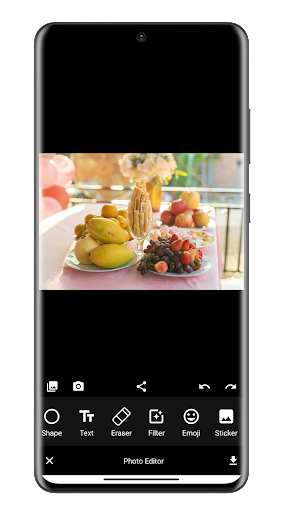 Android application Photo Editor screenshort