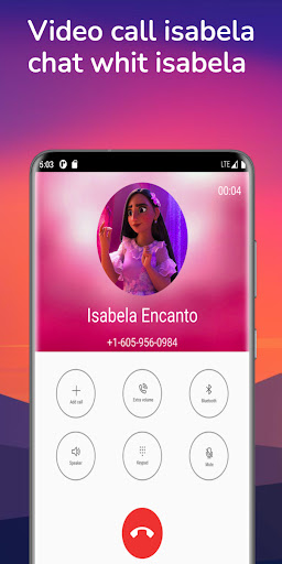 Fake Call Isabela encanto Screen 3