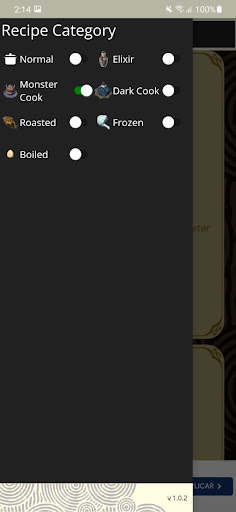 Tears Cookbook Screen 3