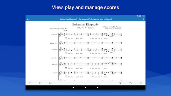 MuseScore: view and play sheet music 2.9.02 Screenshots 13