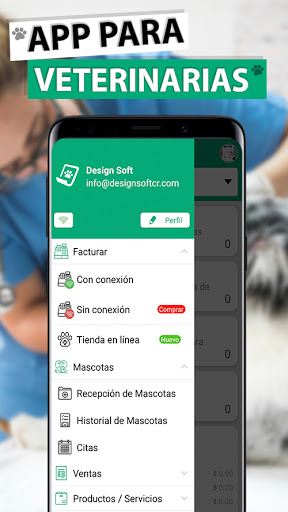 Android application Veterinaria screenshort