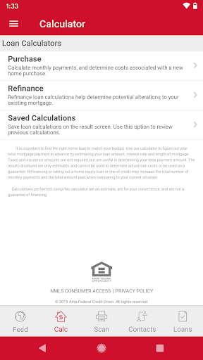 Altra Mobile Mortgage Screen 2