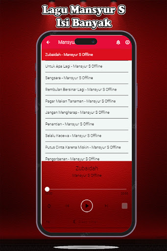 Lagu Mansyur S Offline Lengkap Screen 3