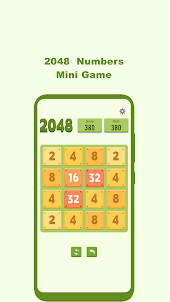 2048 Numbers Mini Game