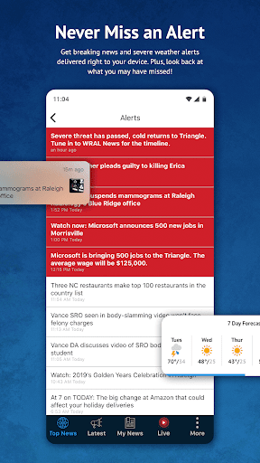 WRAL News App screenshot